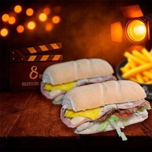 2 Lomitos Completos con papas fritas